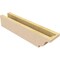 Ekena Millwork 4in. W x 4in. H x 20in. L Newport Woodgrain TimberThane Rafter Tail, Primed Tan RFTUR04X04X20NEWRCPR - alternate 3